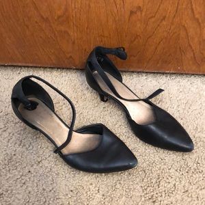 Clarks black heels